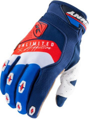 Manusi Moto MX Safety Navy White Red 2021