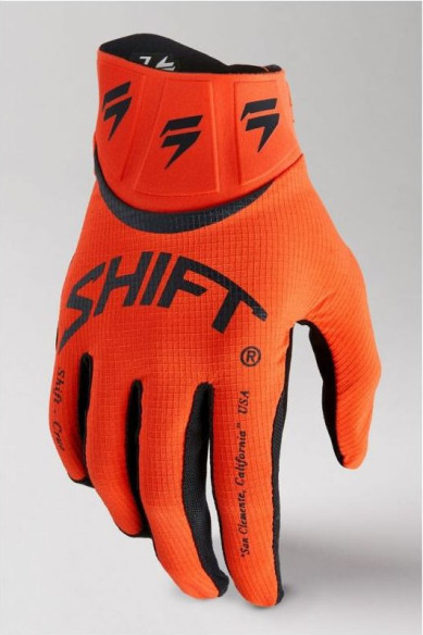 Manusi Enduro White Label Bliss Glove BLD Orange