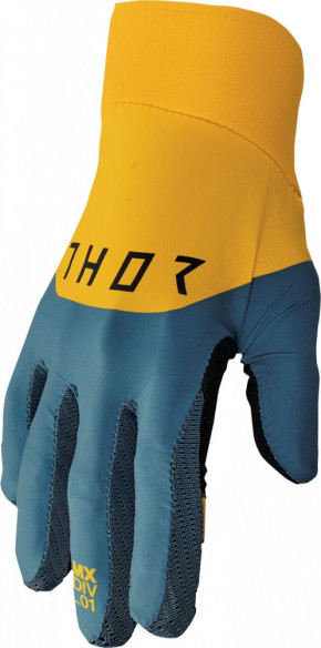 Manusi Moto Enduro Agile Rival Teal/Yellow 23