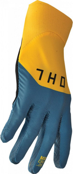 Manusi Moto Enduro Agile Rival Teal/Yellow 23