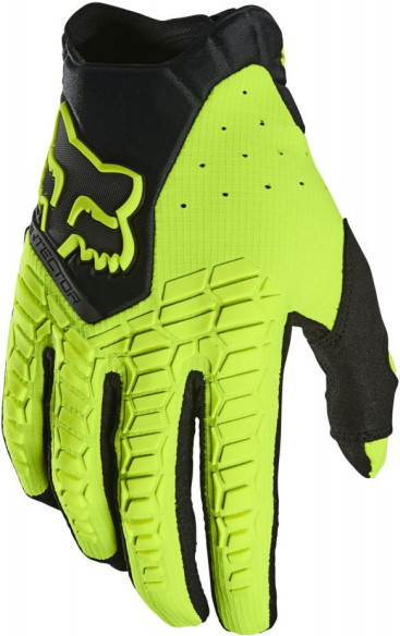 Manusi Moto Enduro Pawtector Flo Yellow