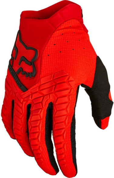 Manusi Moto Enduro Pawtector Flo Red