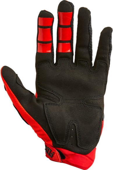 Manusi Moto Enduro Pawtector Flo Red