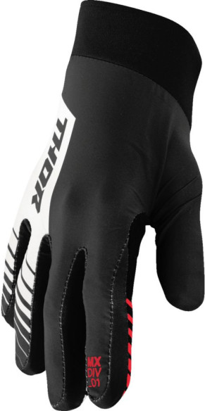 Manusi Moto MX/Enduro Agile Analog Black/White 24