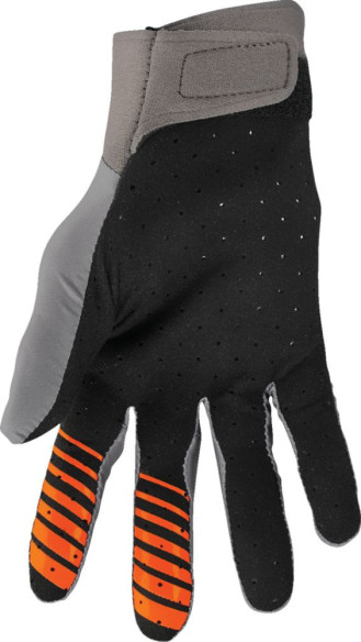 Manusi Moto MX/Enduro Agile Analog Charcoal/Orange 24