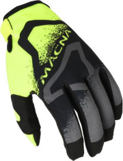 Manusi Moto MX/Enduro BACKYARD-1 Black/Yellow Fluo