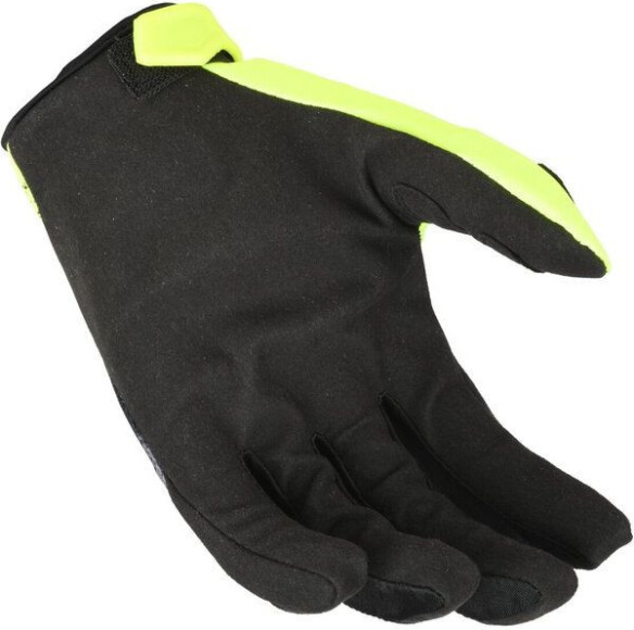 Manusi Moto MX/Enduro BACKYARD-1 Black/Yellow Fluo