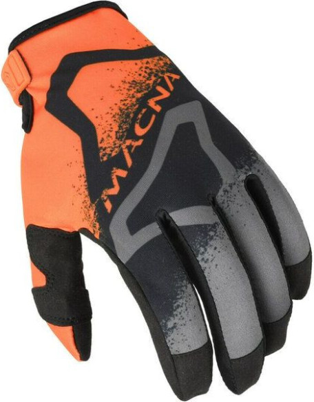 Manusi Moto MX/Enduro BACKYARD-1 Black/Grey/Orange