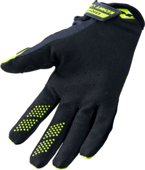 Manusi Moto MX/Enduro Brave Black/Yellow Fluo