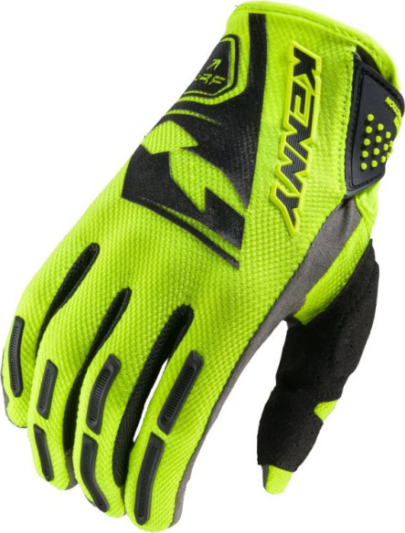 Manusi Moto MX/Enduro Performance Yellow Fluo/Black/Grey 25