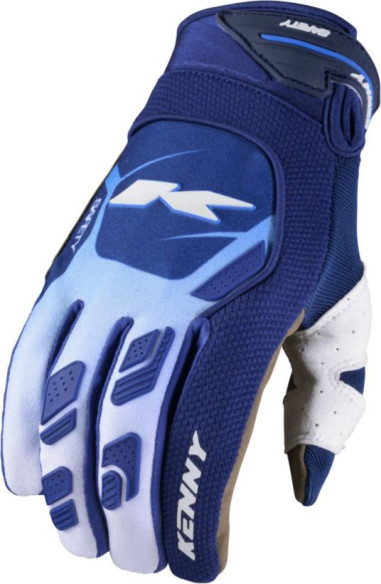 Manusi Moto MX/Enduro Safety Blue/White 25