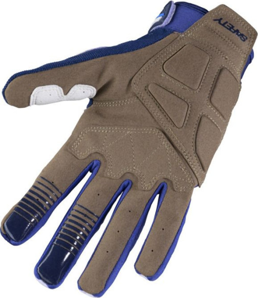 Manusi Moto MX/Enduro Safety Blue/White 25