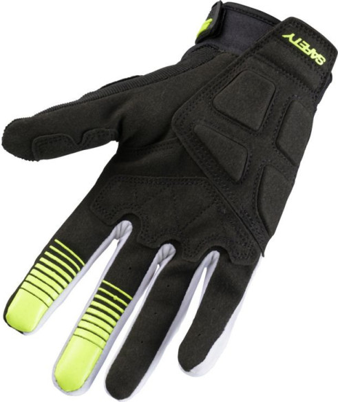 Manusi Moto MX/Enduro Safety Black/Yellow Fluo 25