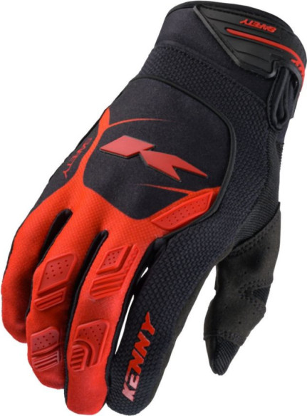 Manusi Moto MX/Enduro Safety Black/Red 25