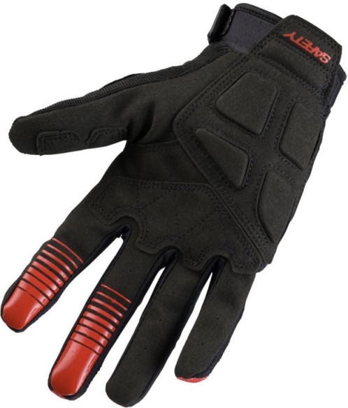 Manusi Moto MX/Enduro Safety Black/Red 25