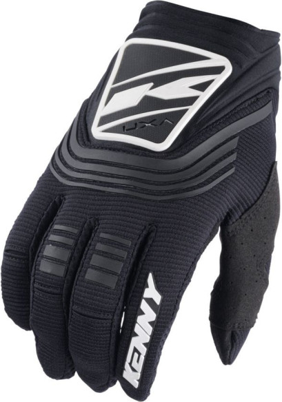 Manusi Moto MX/Enduro Titanium Black/White