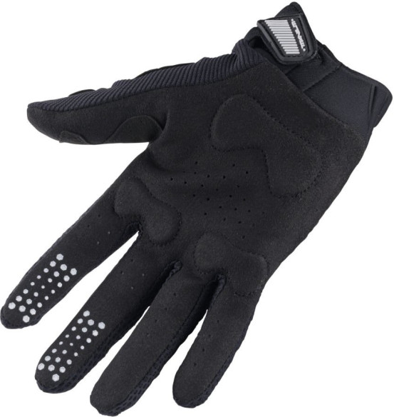Manusi Moto MX/Enduro Titanium Black/White