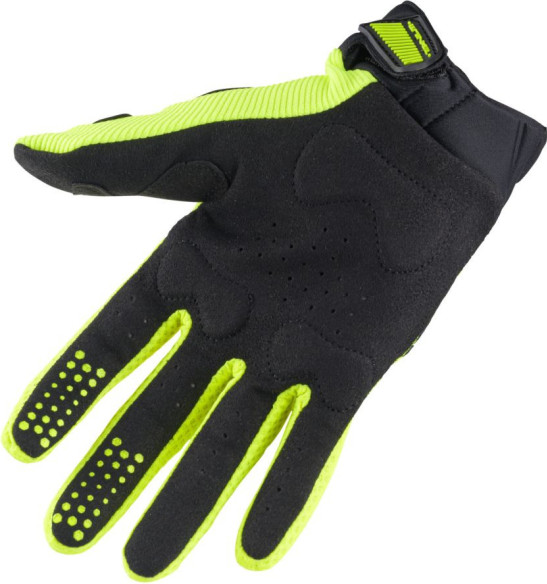 Manusi Moto MX/Enduro Titanium Yellow Fluo/Black