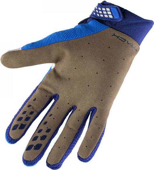 Manusi Moto MX/Enduro Track Blue/White 25