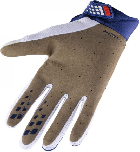 Manusi Moto MX/Enduro Track Blue/White/Red 25