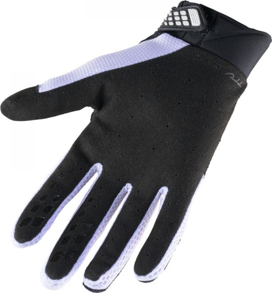 Manusi Moto MX/Enduro Track White/Black 25