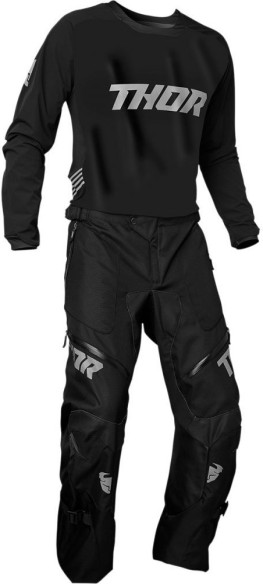 Pantaloni Enduro Terrain Over The Boot Black