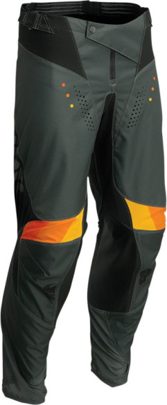 Pantaloni Enduro Pulse React Army/Black