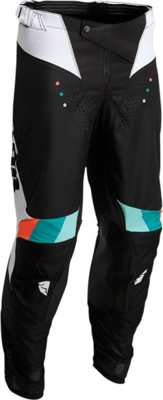 Pantaloni Enduro Pulse React White/Black