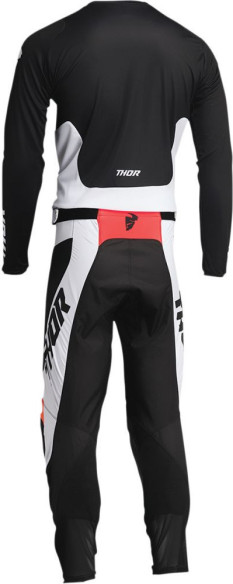 Pantaloni Enduro Pulse React White/Black