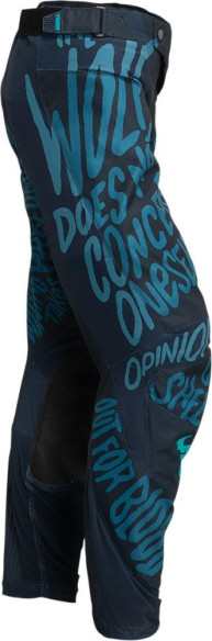 Pantaloni Enduro Dama Pulse Midnight/Aqua