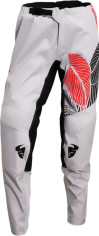 Pantaloni Enduro Dama Sector Urth Light Gray/Fire Coral