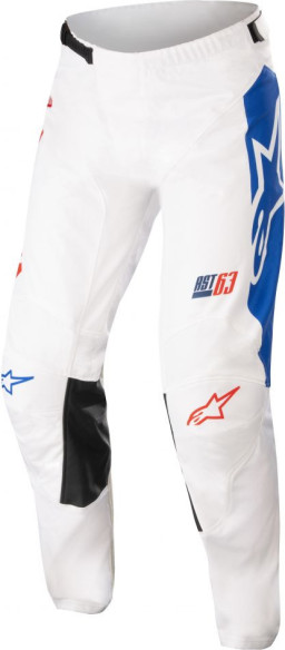 Pantaloni Enduro Racer Tech Compass Wt/Bl/Red