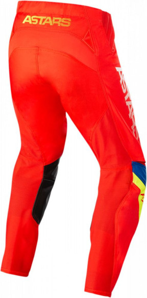 Pantaloni Enduro Techstar Quadro Rd/Wht/Ylw