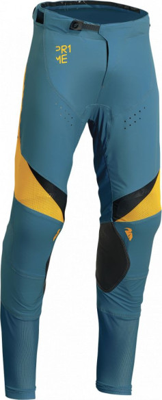 Pantaloni Moto Enduro Prime Rival Teal/Yellow 23