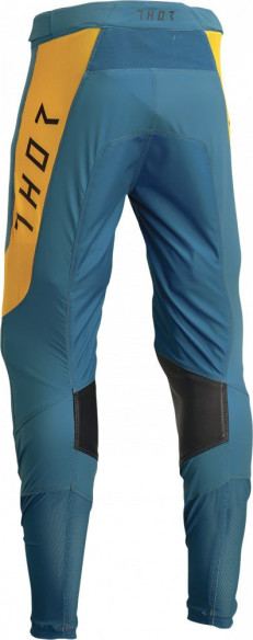 Pantaloni Moto Enduro Prime Rival Teal/Yellow 23