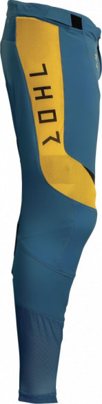Pantaloni Moto Enduro Prime Rival Teal/Yellow 23