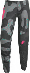 Pantaloni Moto Enduro Dama Sector Disguise Gray/Flo Pink 23