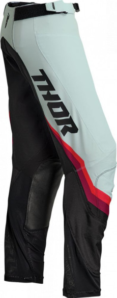 Pantaloni Moto Enduro Dama Pulse Rev Black/Light Mint 23