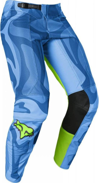 Pantaloni Moto Enduro Airline Exo Blue/Yellow