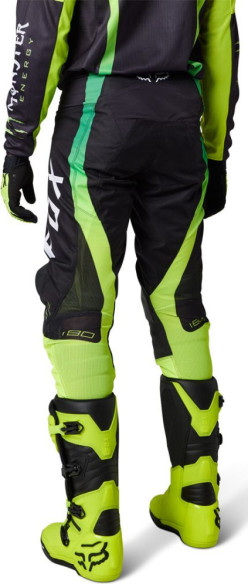 Pantaloni Moto Enduro 180 Monster Black/Green 23
