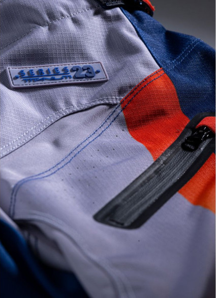 Pantaloni Moto Enduro Titanium Navy/Grey 23