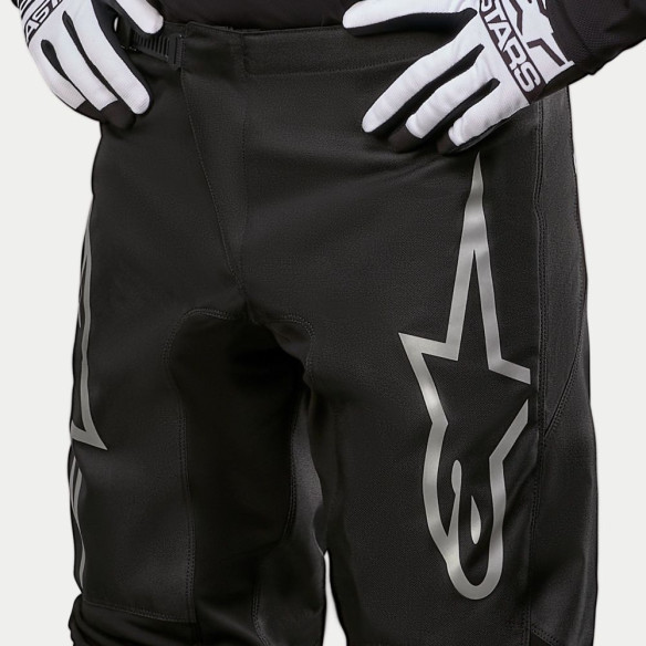 Pantaloni Moto Enduro/MX Fluid Graphite Black/Silver 24