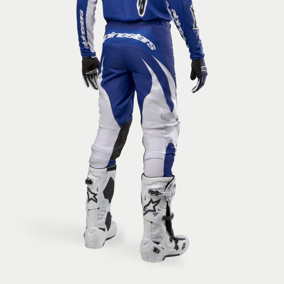 Pantaloni Moto Enduro/MX Fluid Lucent Blue Ray/White 24