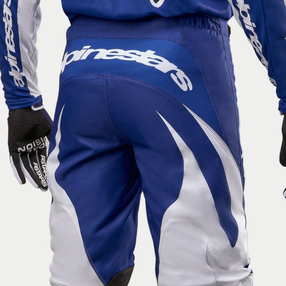 Pantaloni Moto Enduro/MX Fluid Lucent Blue Ray/White 24