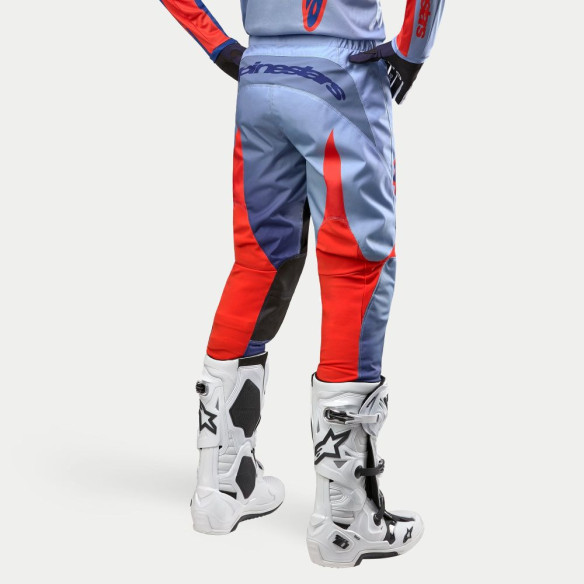 Pantaloni Moto Enduro/MX Fluid Lucent Blue Ram/Hot Orange 24