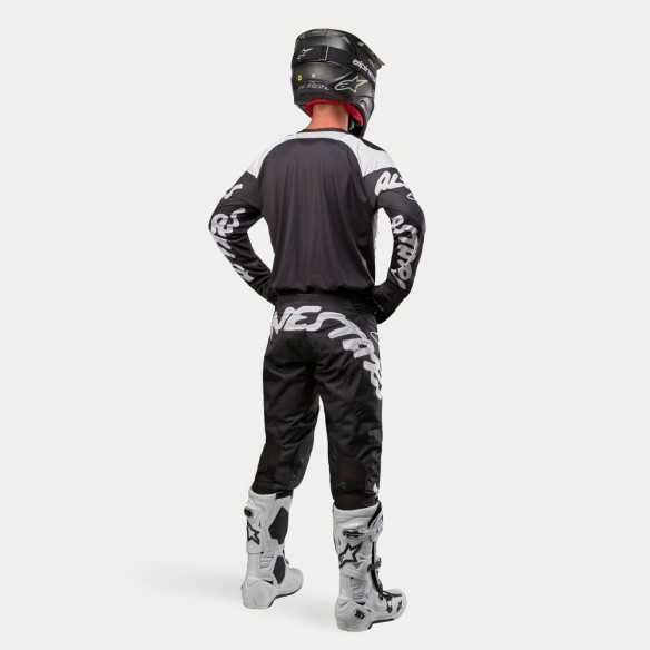 Pantaloni Moto Enduro/MX Racer Hana Black/White 24