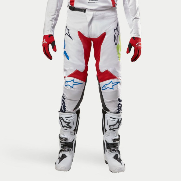 Pantaloni Moto Enduro/MX Racer Hana White/Multicolor 24