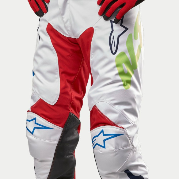 Pantaloni Moto Enduro/MX Racer Hana White/Multicolor 24