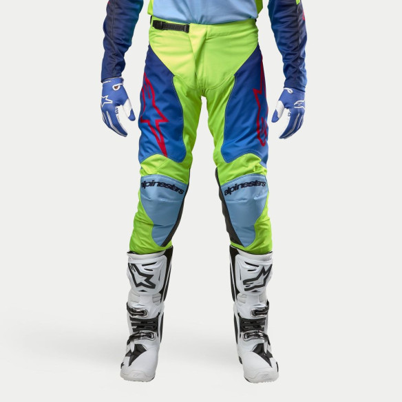 Pantaloni Moto Enduro/MX Racer Hoen Yellow/Blue 24