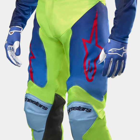 Pantaloni Moto Enduro/MX Racer Hoen Yellow/Blue 24